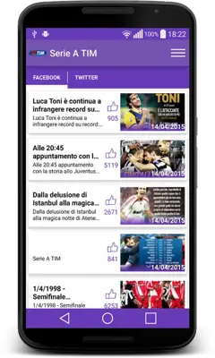 Serie A TIM android App screenshot 10