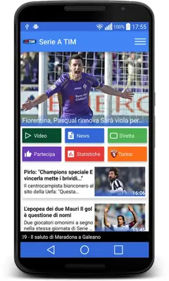 Serie A TIM android App screenshot 15