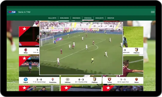 Serie A TIM android App screenshot 16