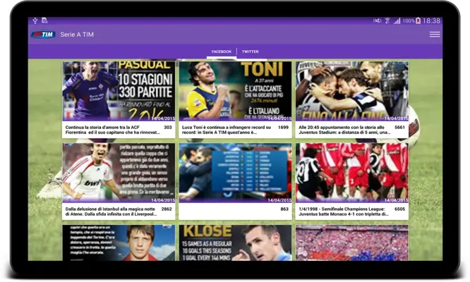 Serie A TIM android App screenshot 19