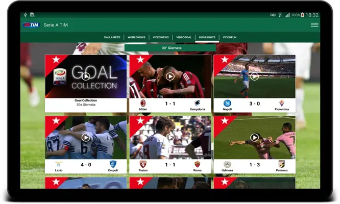 Serie A TIM android App screenshot 21