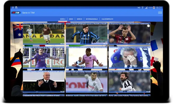 Serie A TIM android App screenshot 22